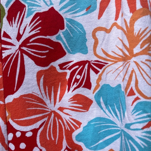 Tommy Bahama Red and Blue Floral Dress - Picture 9 of 9